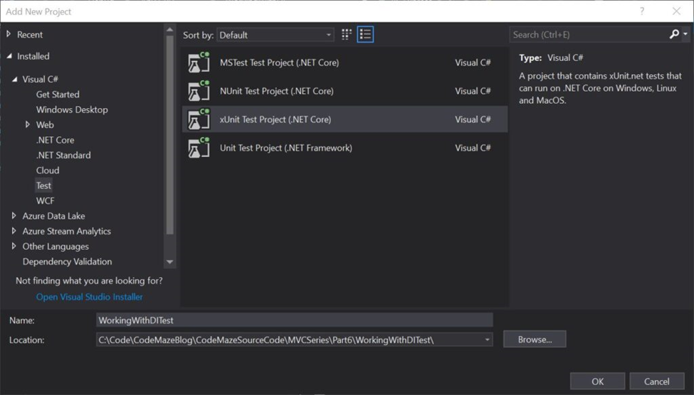  Unit Testing در  ASP.NET Core MVC