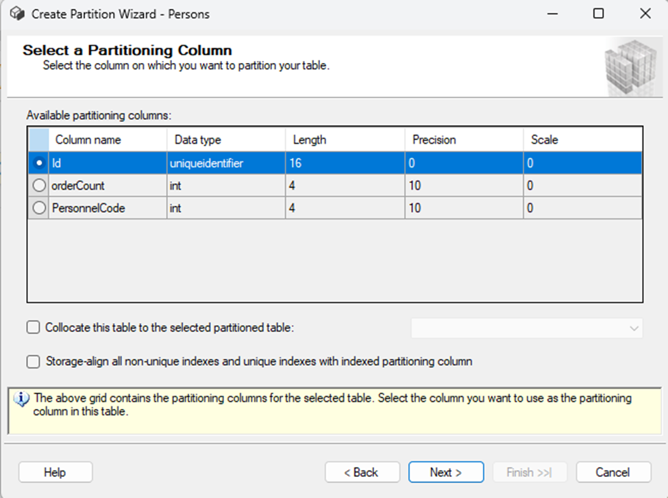 پارتیشن بندی (Partition) در Sql Server