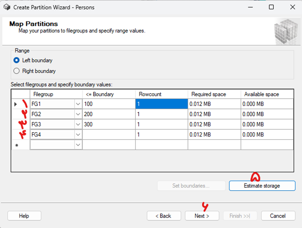 پارتیشن بندی (Partition) در Sql Server