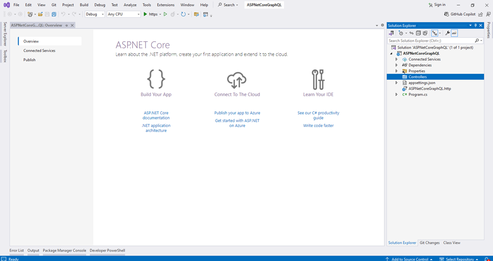 ساخت API در Asp.net core با GraphQl و Sqlite